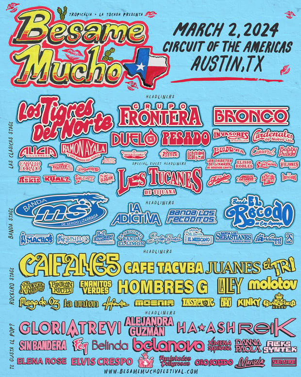 Where to Find The Cheapest Besame Mucho Tickets + 2024 Lineup